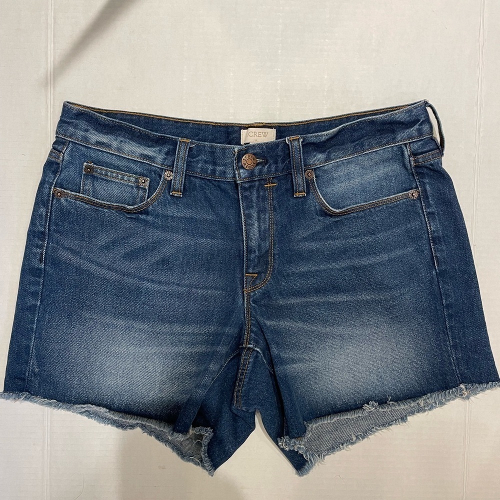 J Crew Denim Jean Shorts Size 27